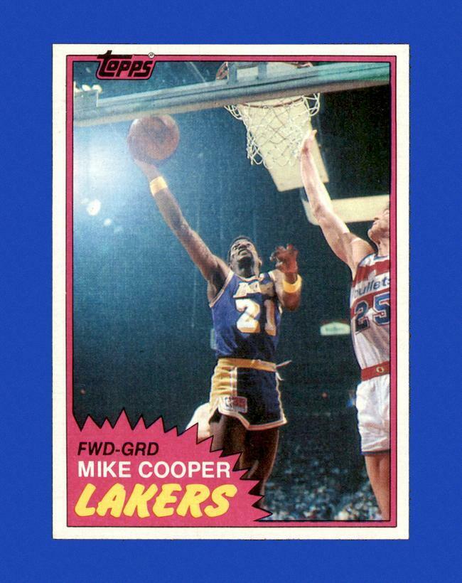 1981-82 Topps Set Break # 77 Mike Cooper NM-MT OR BETTER *GMCARDS*