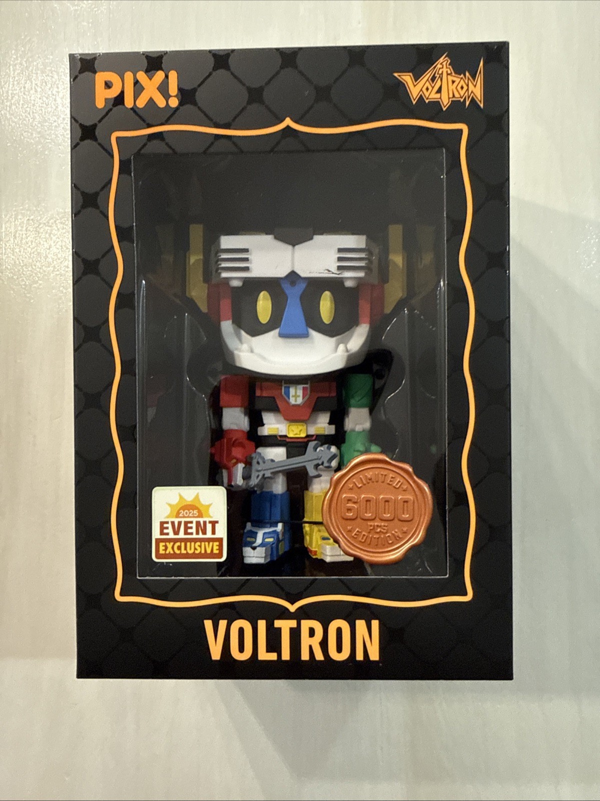 2025 PIX Thrilljoy CLASSIC VOLTRON Figure (Exclusive, Limited of 6000) 2025 PIX Thrilljoy CLASSIC VOLTRON Figure (Exclusive, Limited of 6000)