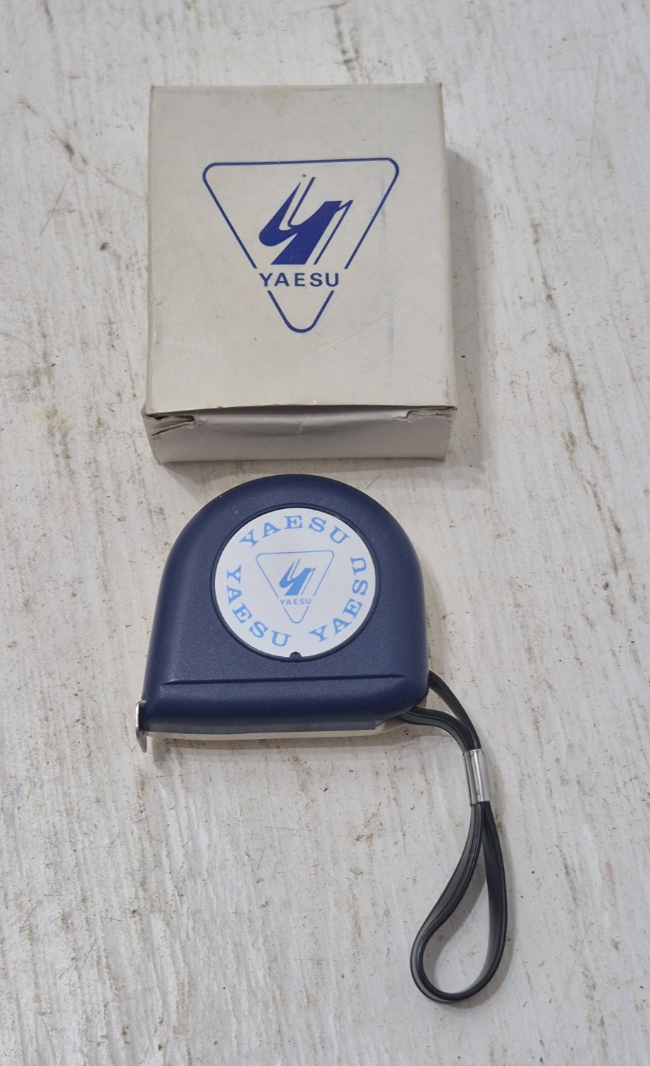 Vintage Yaesu Radio Tape Measure Advertising Collectible Amateur Transceiver NOS