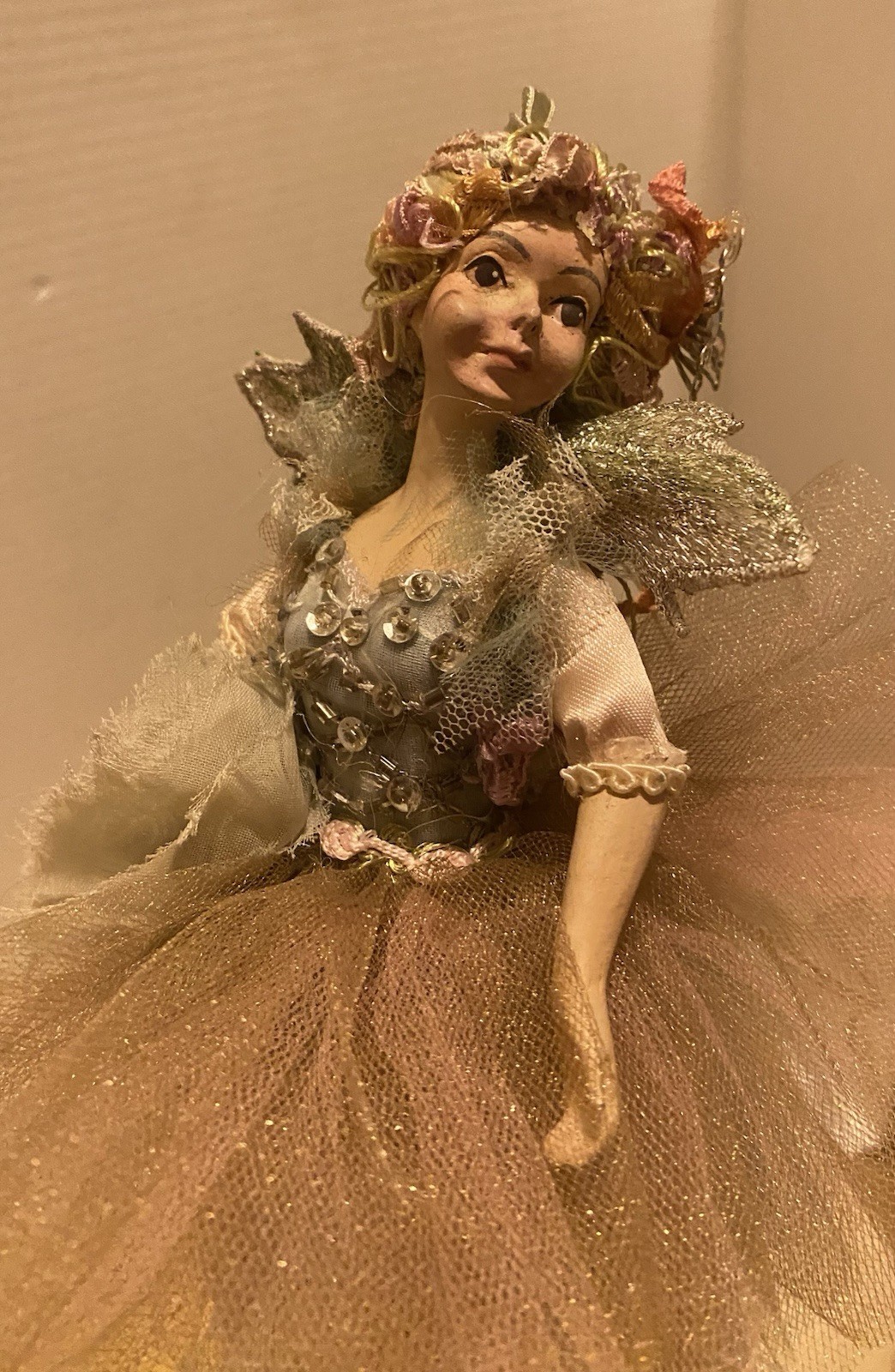 Vintage Catherine’s Collection Fairy Doll Figurine 11”