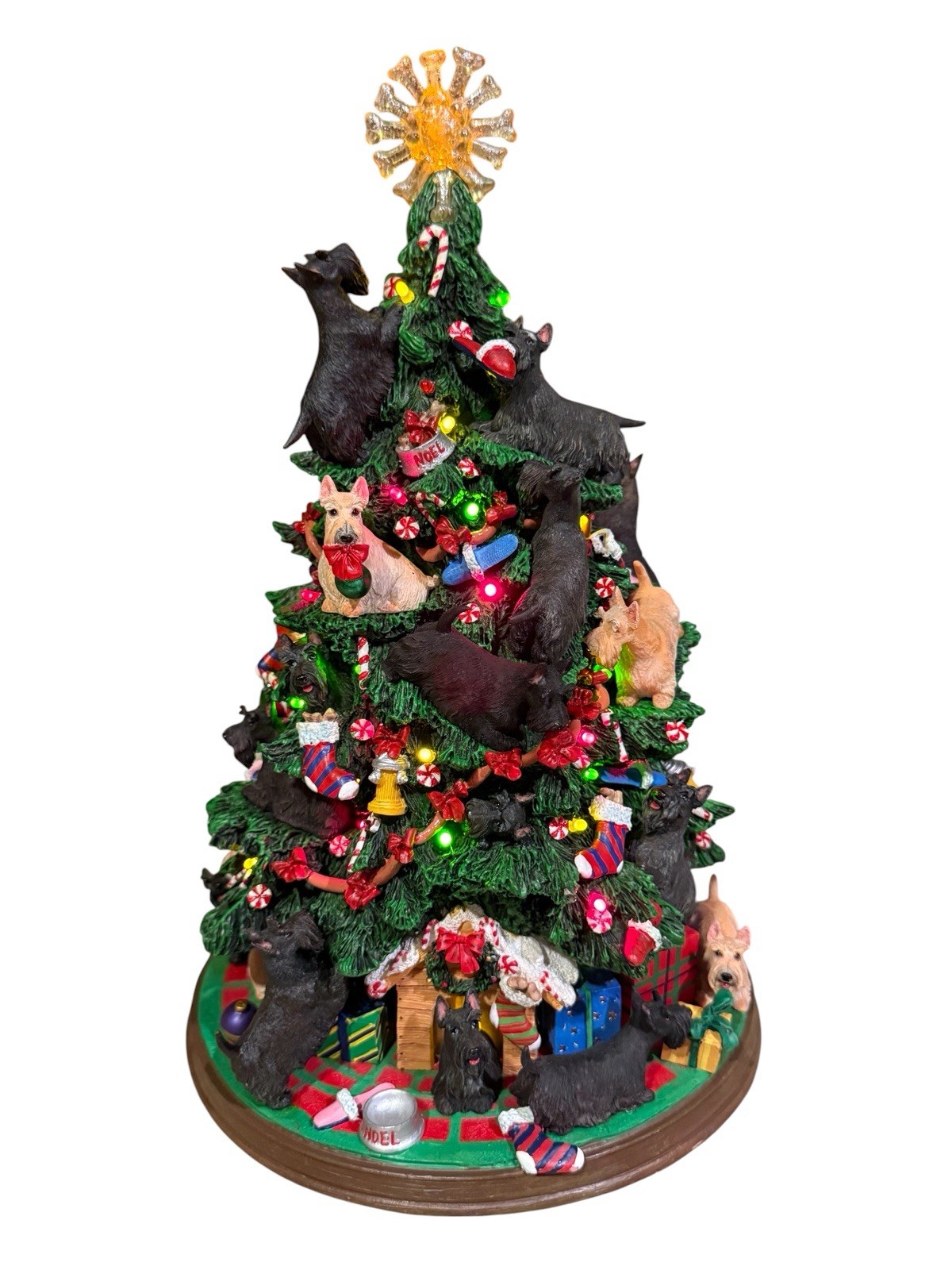Danbury Mint Scottish Terrier Christmas Tree With Original Box Danbury Mint Scottish Terrier Christmas Tree With Original Box