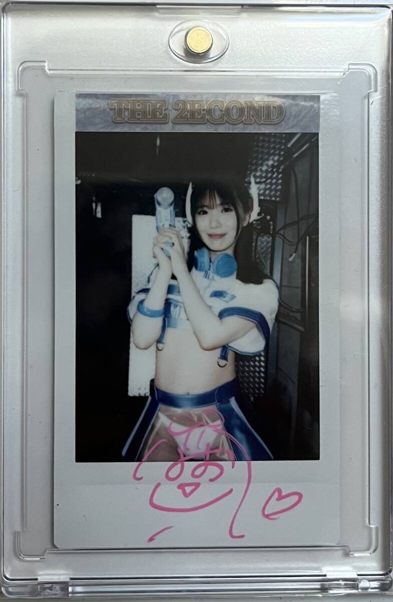 Mio Ishikawa Lovin’ You POKER THE 2ecoND Autographed Signed Cheki Japan JAV