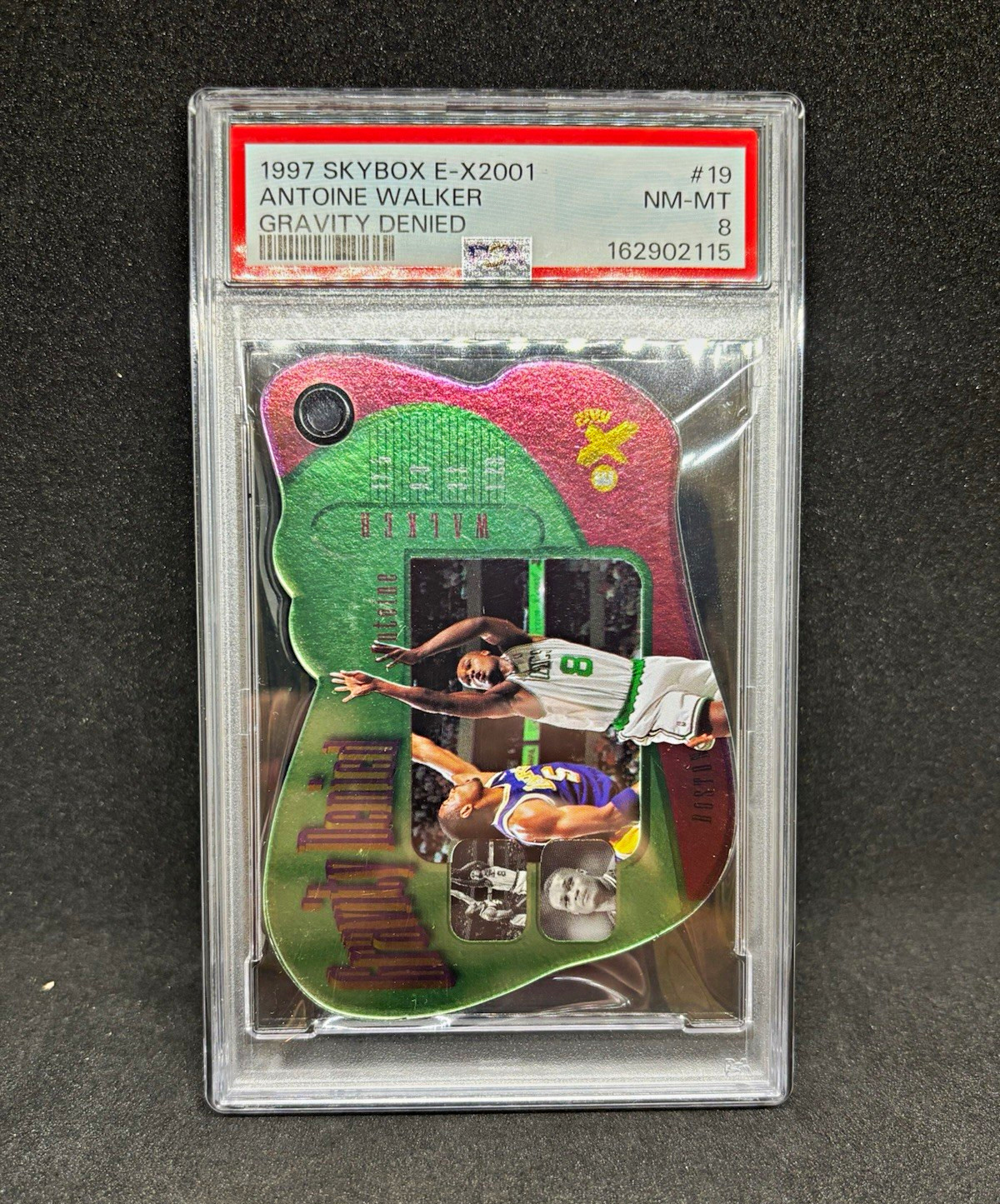 SkyBox 1997 E-X2001 Gravity Denied Antoine Walker #19 PSA 8 , pop 5, 2 higher SkyBox 1997 E-X2001 Gravity Denied Antoine Walker #19 PSA 8 , pop 5, 2 higher