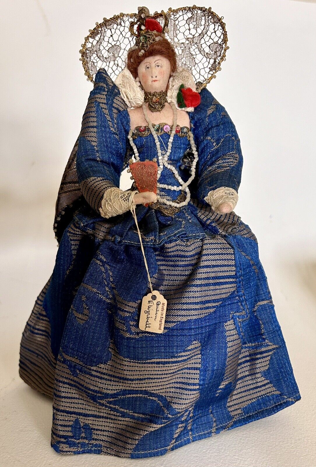 Vintage Liberty of London Queen Elizabeth Doll