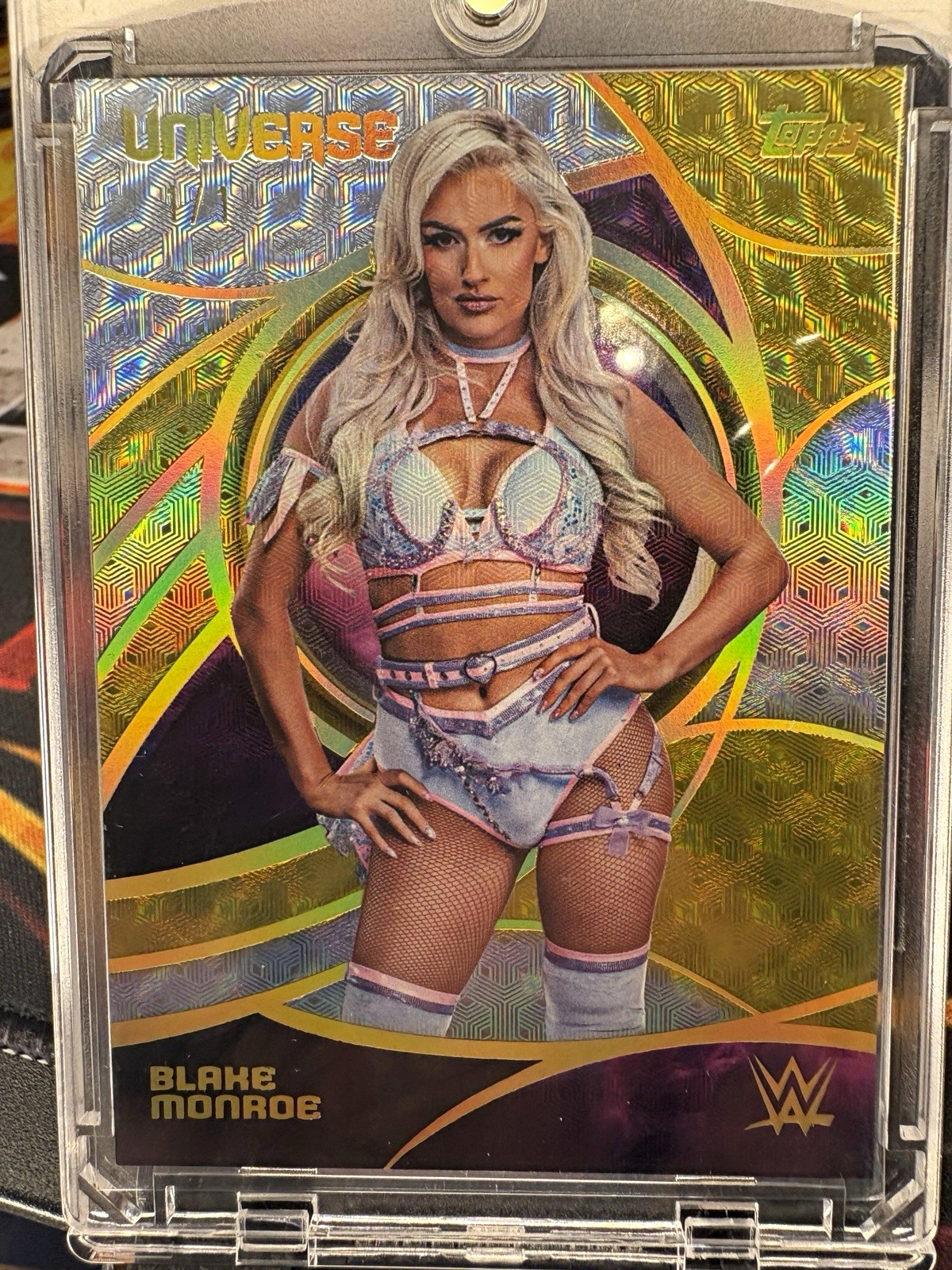 Topps 2026 WWE Universe Blake Monroe #53 Parallel 1/1 Topps 2026 WWE Universe Blake Monroe #53 Parallel 1/1