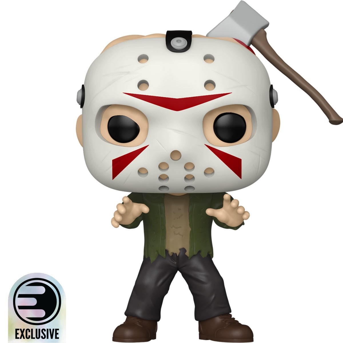Jason Universe Funko Pop EE EXCLUSIVE Jason with Axe Head #2034 IN STOCK Jason Universe Funko Pop EE EXCLUSIVE Jason with Axe Head #2034 IN STOCK