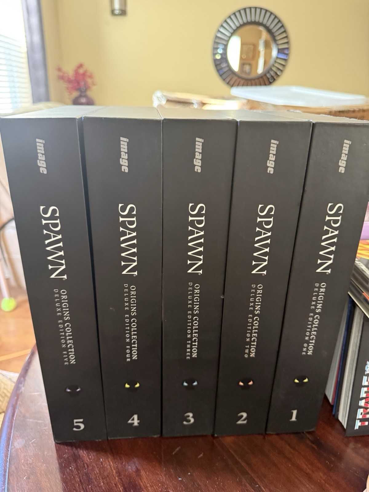 Spawn Origins Collection Deluxe Edition Vol 1-5 HC Slipcase Set Todd McFarlane Spawn Origins Collection Deluxe Edition Vol 1-5 HC Slipcase Set Todd McFarlane
