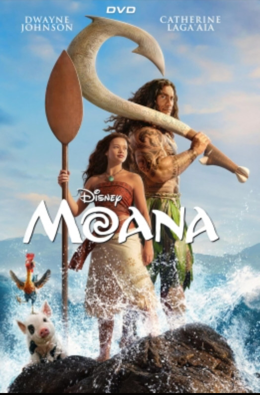 Moana (2026) dvd disc-only Catherine Laga'aia, Dwayne Johnson, Rena Owen, John T Moana (2026) dvd disc-only Catherine Laga'aia, Dwayne Johnson, Rena Owen, John T