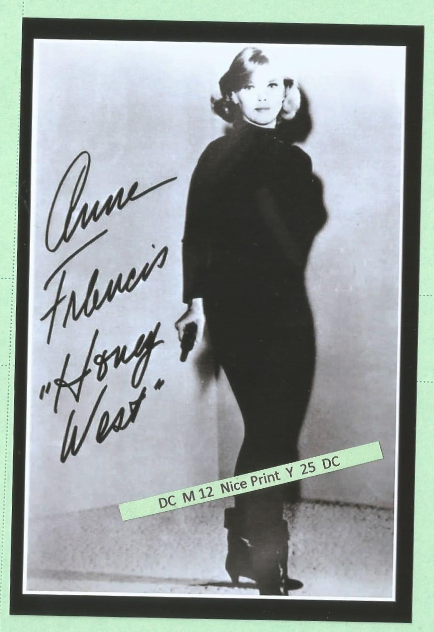 Found PHOTO Beautiful Anne Francis Honey West TV Star Forbidden Planet Actor Found PHOTO Beautiful Anne Francis Honey West TV Star Forbidden Planet Actor