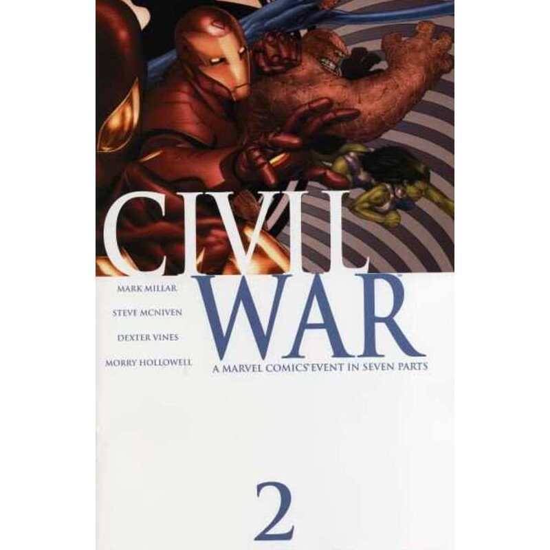 Civil War (2006 series) #2 in Near Mint condition. Marvel comics [r
