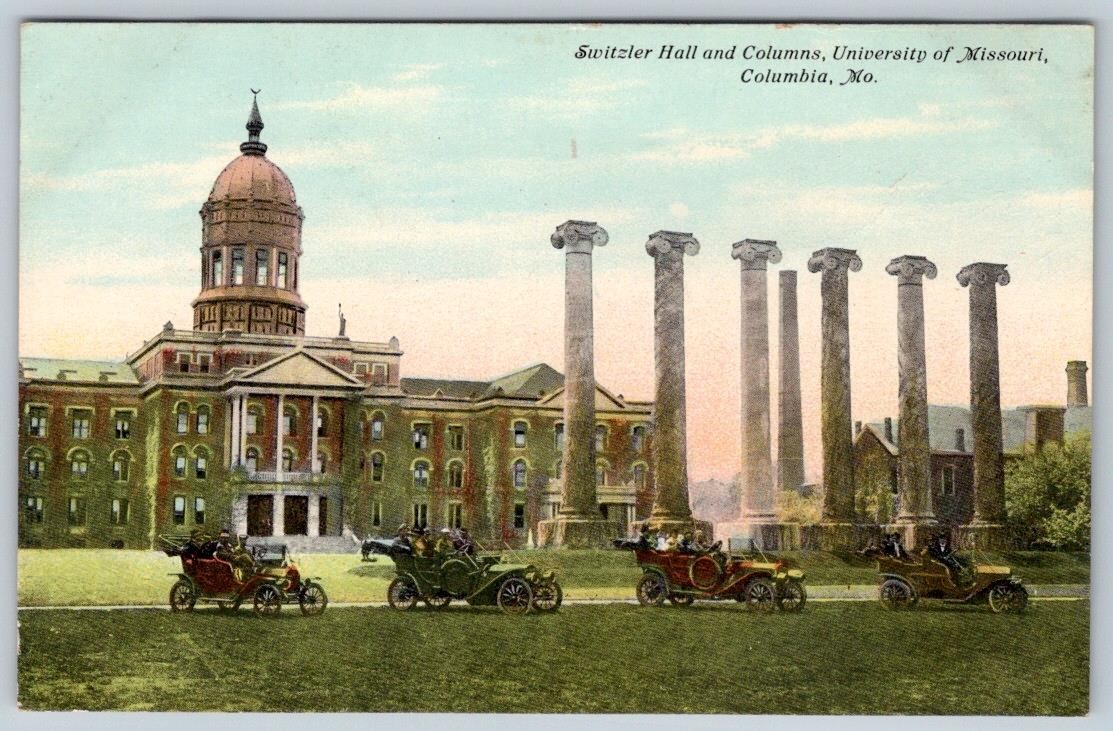 1910\'s SWITZLER HALL COLUMNS UNIVERSITY of MISSOURI COLUMBIA MO ANTIQUE POSTCARD 1910\'s SWITZLER HALL COLUMNS UNIVERSITY of MISSOURI COLUMBIA MO ANTIQUE POSTCARD