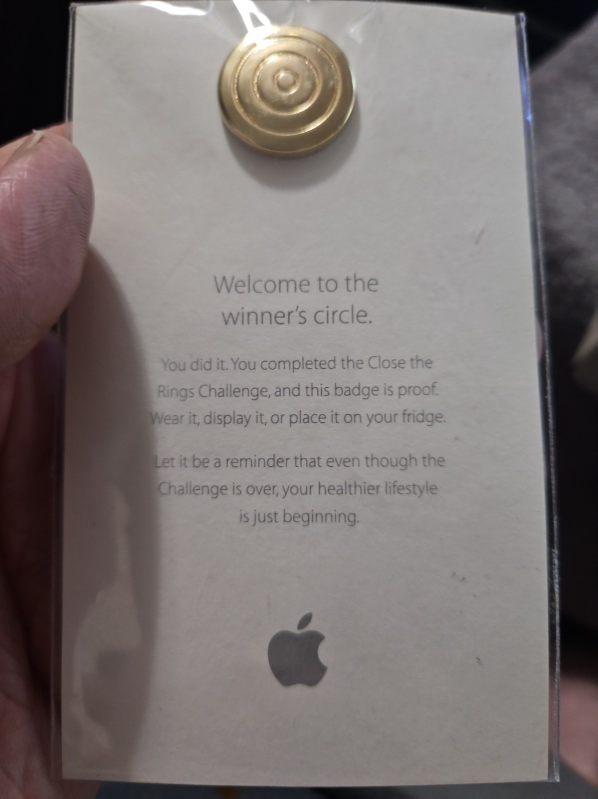 (RARE) Official Apple Pin Badge - Apple Watch “Global Close Your Rings Day” (RARE) Official Apple Pin Badge - Apple Watch “Global Close Your Rings Day”