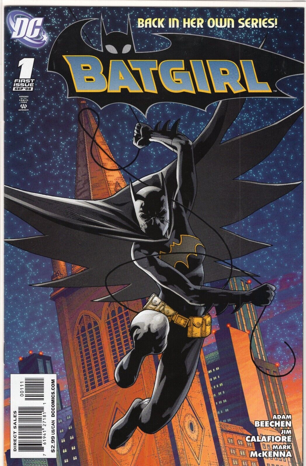 Batgirl #1 and #2 (2008 DC Comic Lot) Cassandra Cain/Who is Marque?