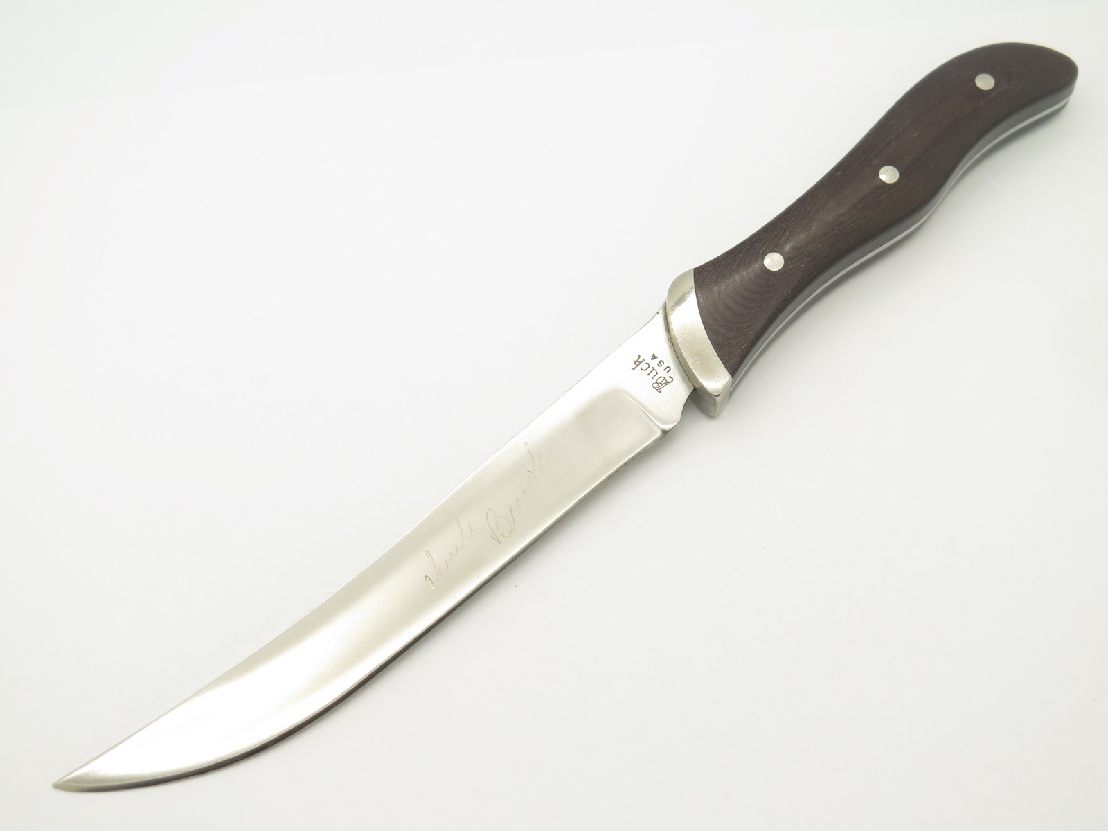 Vintage Chuck Buck Signature Empress Royalty 440C Kitchen Chef Cutlery Knife Vintage Chuck Buck Signature Empress Royalty 440C Kitchen Chef Cutlery Knife