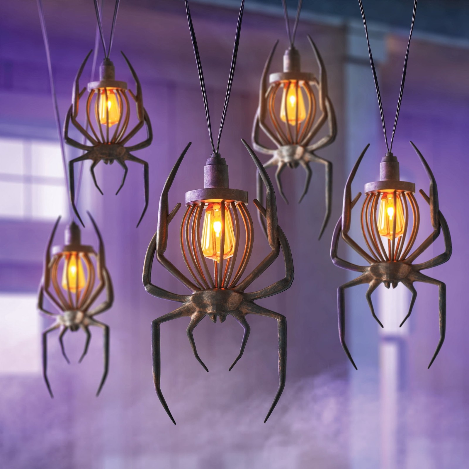 Member's Mark Halloween Flame Lights, Set of 5 SAMEDAY SHIP Member's Mark Halloween Flame Lights, Set of 5 SAMEDAY SHIP