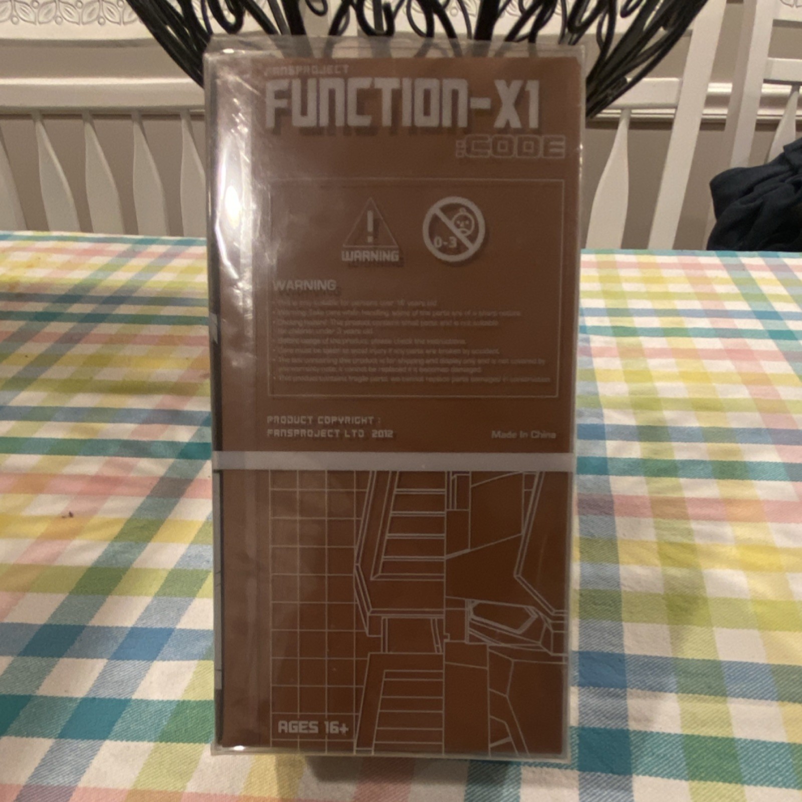 FansProject Function-X1 Code Collectible Figure Ages 16+ 2012 Original Unopened FansProject Function-X1 Code Collectible Figure Ages 16+ 2012 Original Unopened