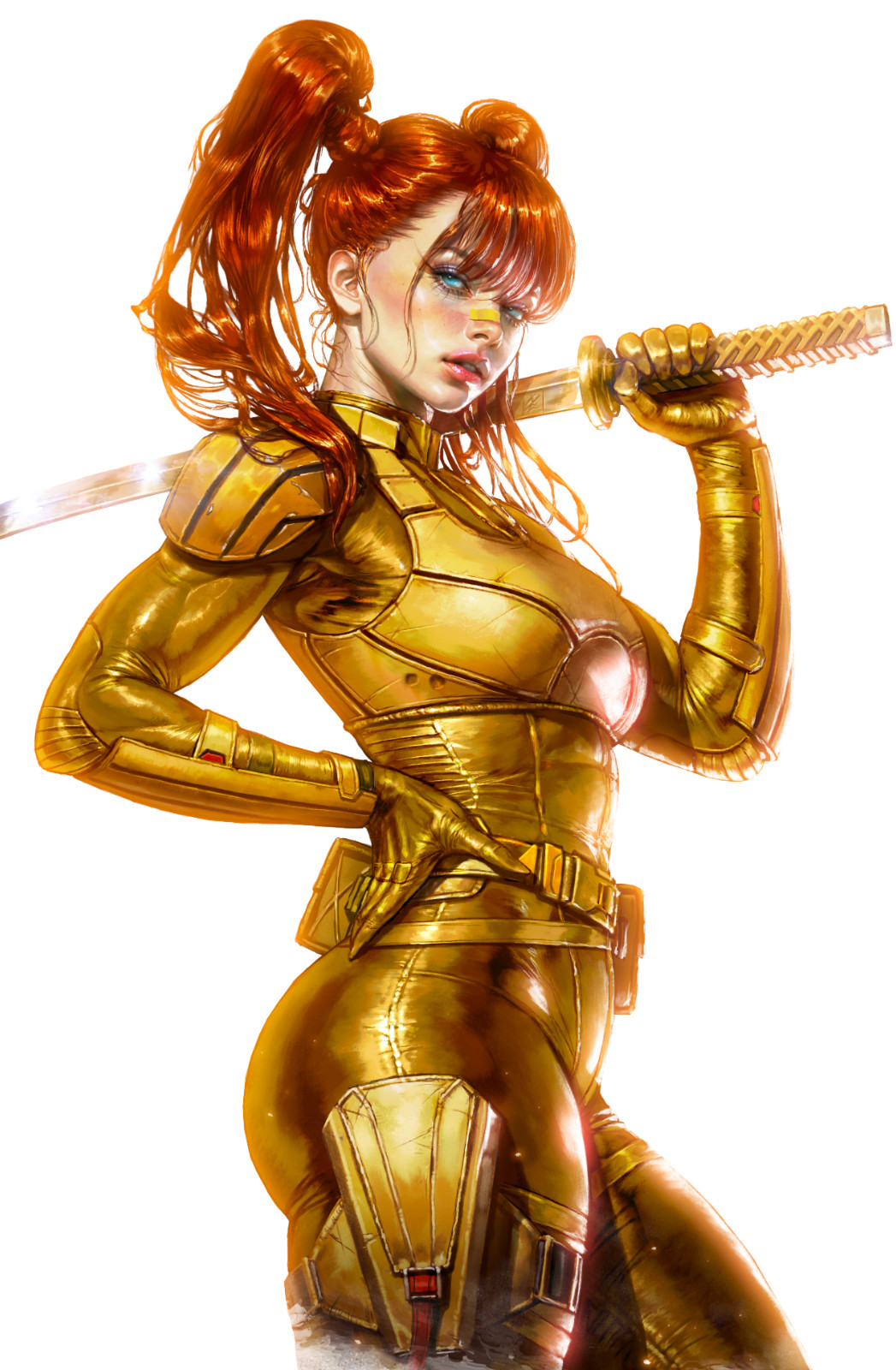 G.I. JOE #26 KYUYONG EOM NYCC EXCL SECRET DROP GOLD SCARLETT VARIANT GI LTD 400 G.I. JOE #26 KYUYONG EOM NYCC EXCL SECRET DROP GOLD SCARLETT VARIANT GI LTD 400