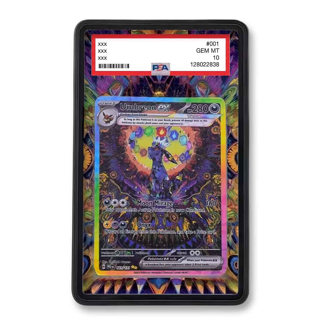 Umbreon ex 161 SIR Custom Extended Art Display Case