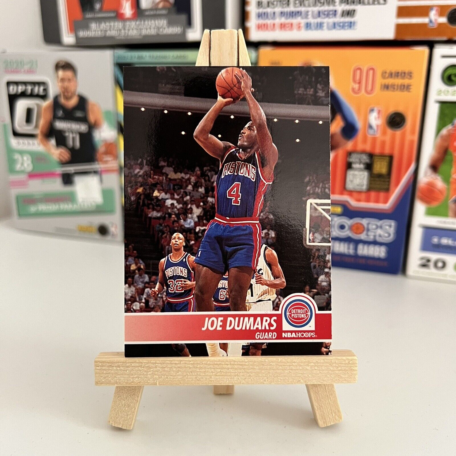 1994-95 NBA Hoops #57 Detroit Pistons