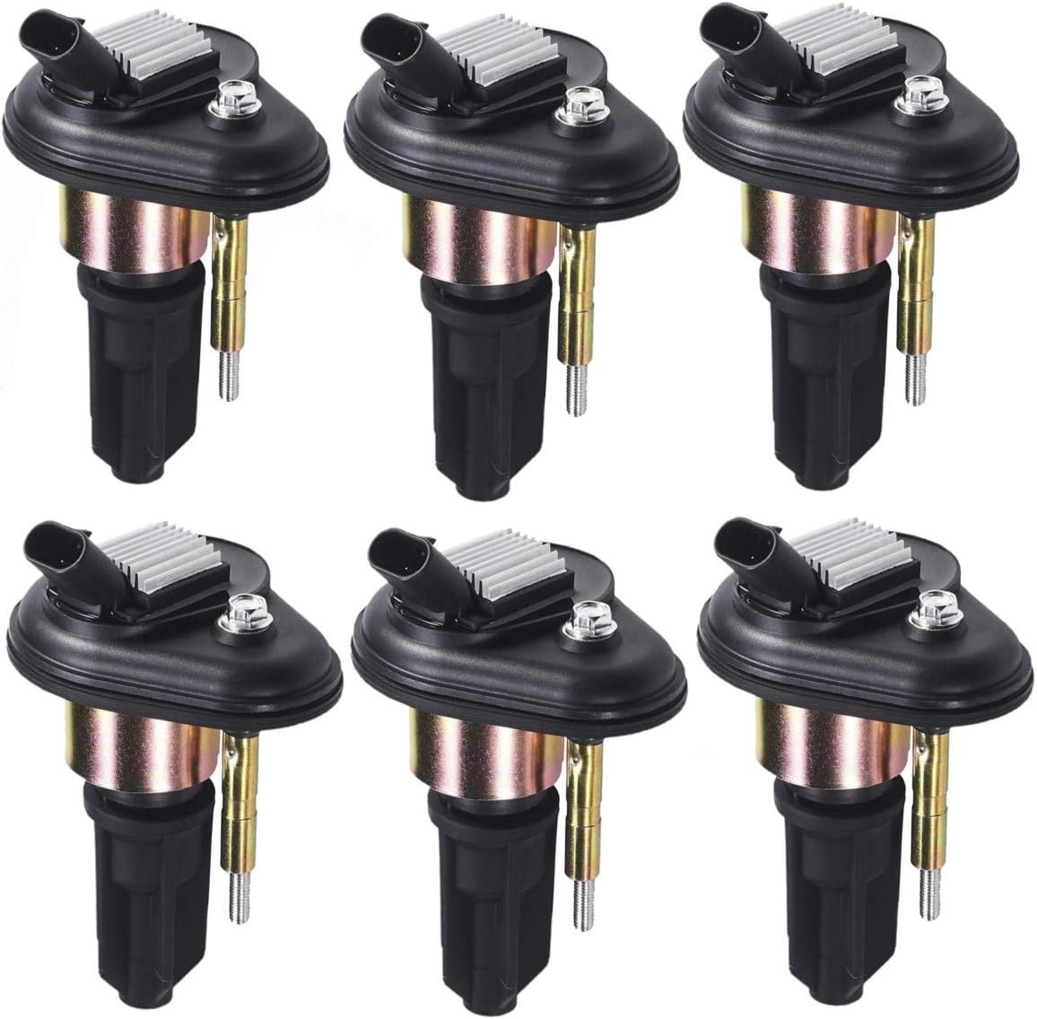 6-piece ignition coil kit for Chevrolet Blazer, GMC Envoy, Buick Rainier, 6-piece ignition coil kit for Chevrolet Blazer, GMC Envoy, Buick Rainier,