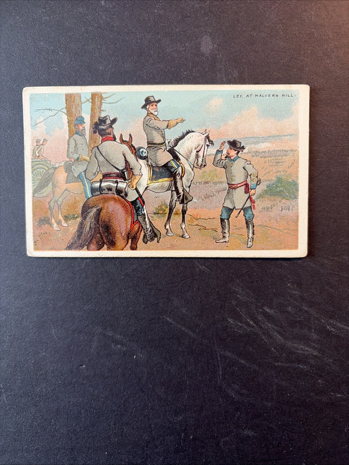 1887 N99 Dukes Civil War Scenes Lee At Malvern Hill 1887 N99 Dukes Civil War Scenes Lee At Malvern Hill