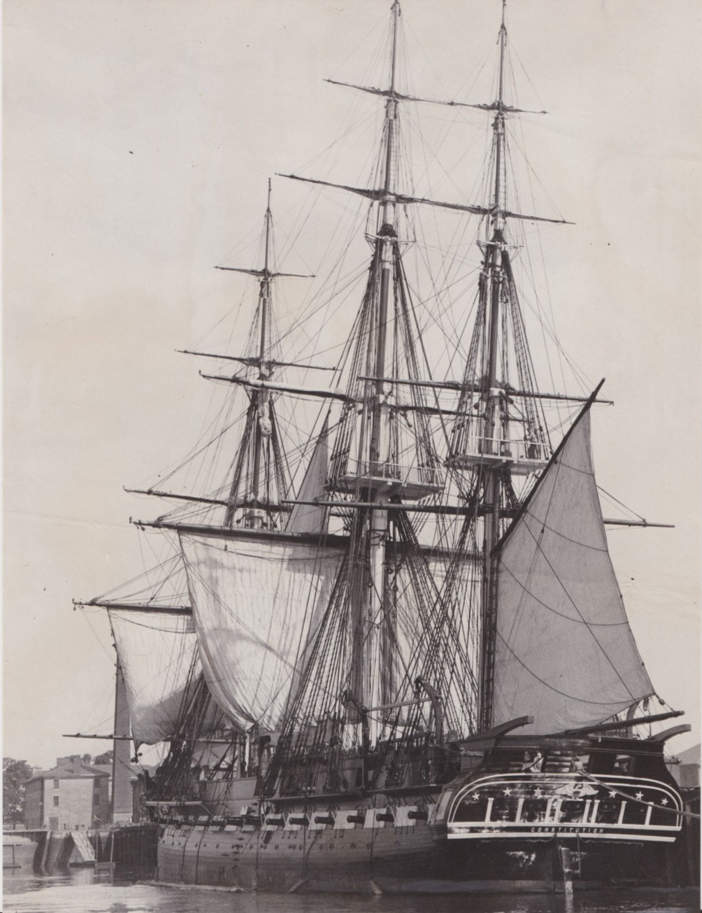 1931 Press Photo USS Constitution 