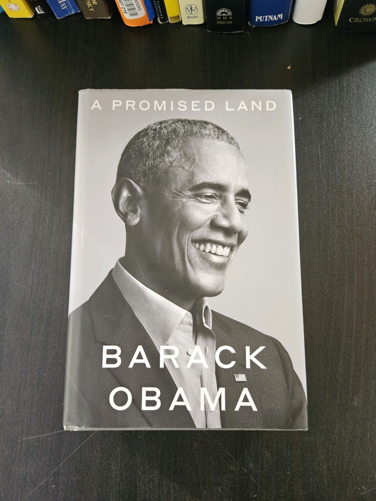 Barack Obama Signed ‘A Promised Land' 1st Edition Hardcover Book Barack Obama Signed ‘A Promised Land' 1st Edition Hardcover Book