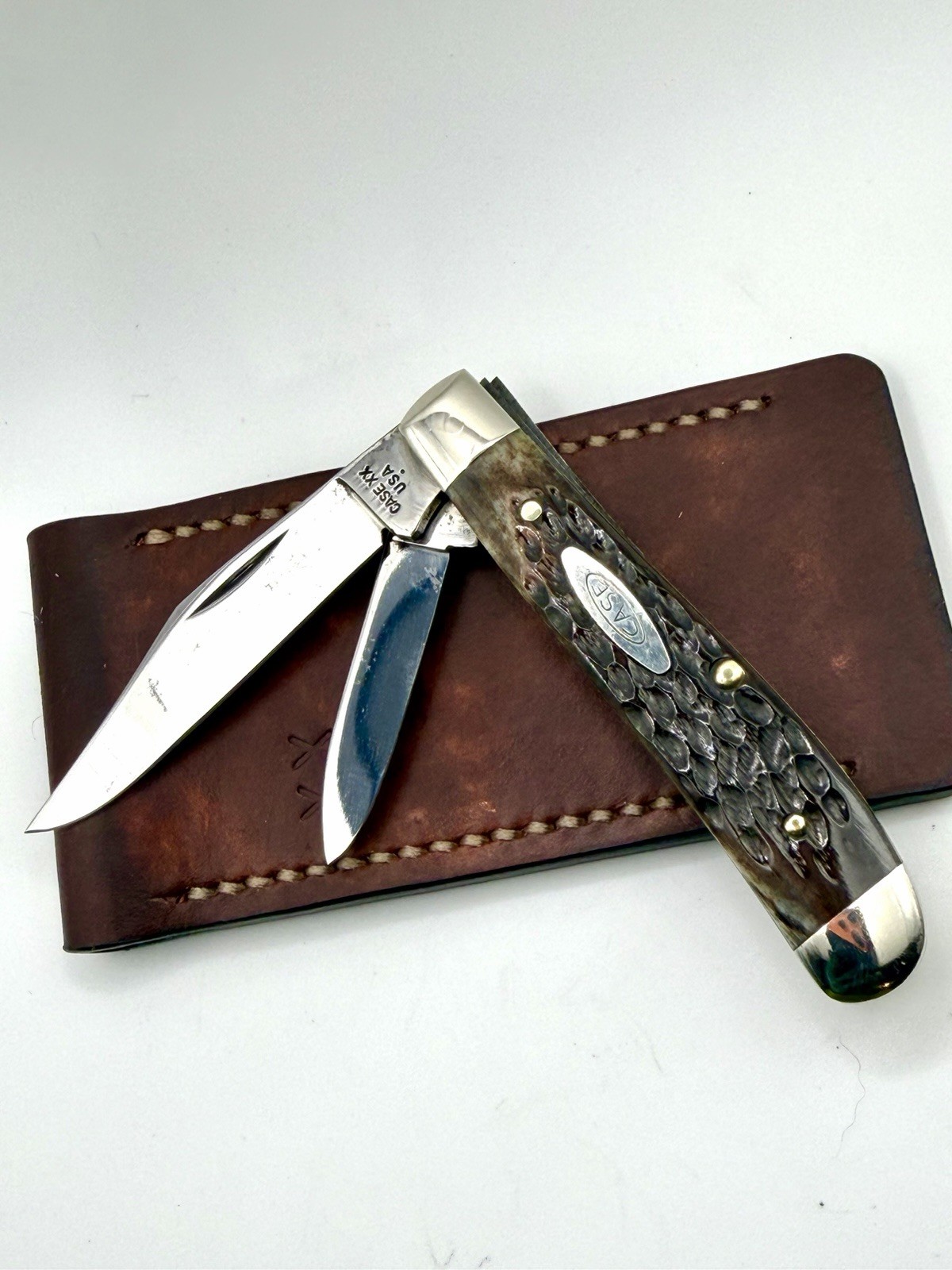 Case XX 1979 Dogleg Jack Knife 6207 Mini Trapper *UNUSED* Case XX 1979 Dogleg Jack Knife 6207 Mini Trapper *UNUSED*