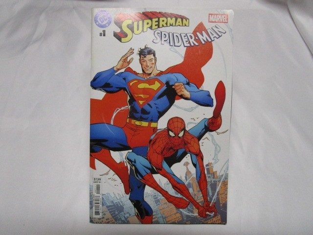 DC/Marvel Comics: Superman/Spider-Man A Cover JORGE JIMENEZ NEW