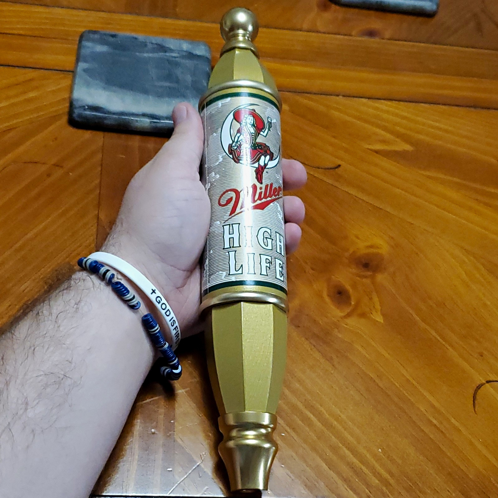 Nos Vintage Miller High Life Girl On Moon Gold 12 Nos Vintage Miller High Life Girl On Moon Gold 12
