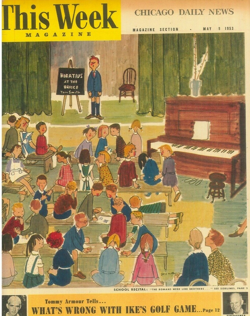 This Week Magazine May 9 1953 Q Patrick H Allen Smith Eisenhower Nanette Kutner
