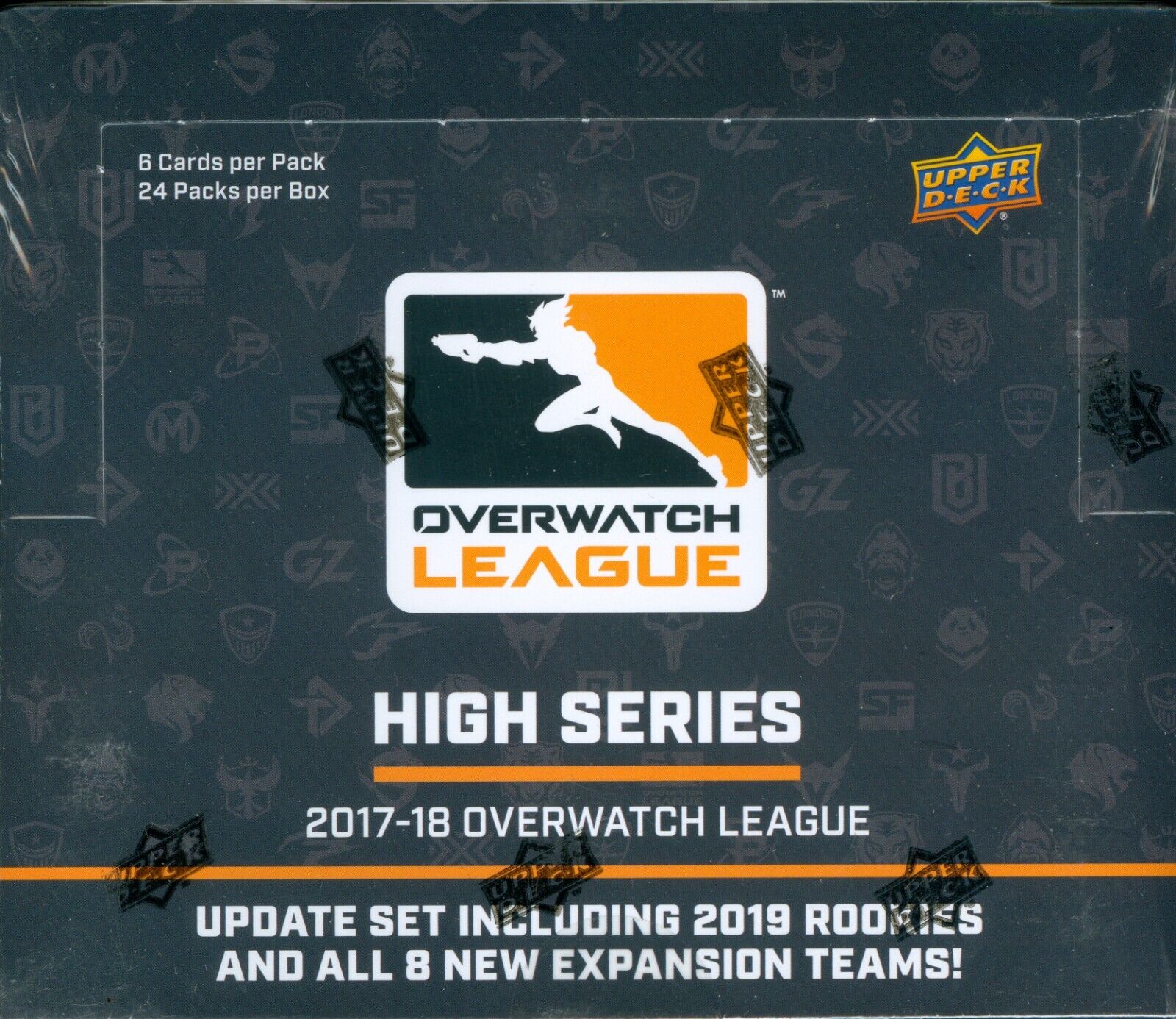 2017-18 Upper Deck Overwatch League High Series Factory Sealed Hobby Box