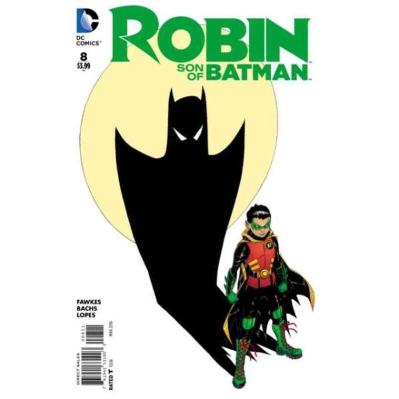 Robin: Son of the Batman (2015 series) #8 in Near Mint condition. DC comics [s]
