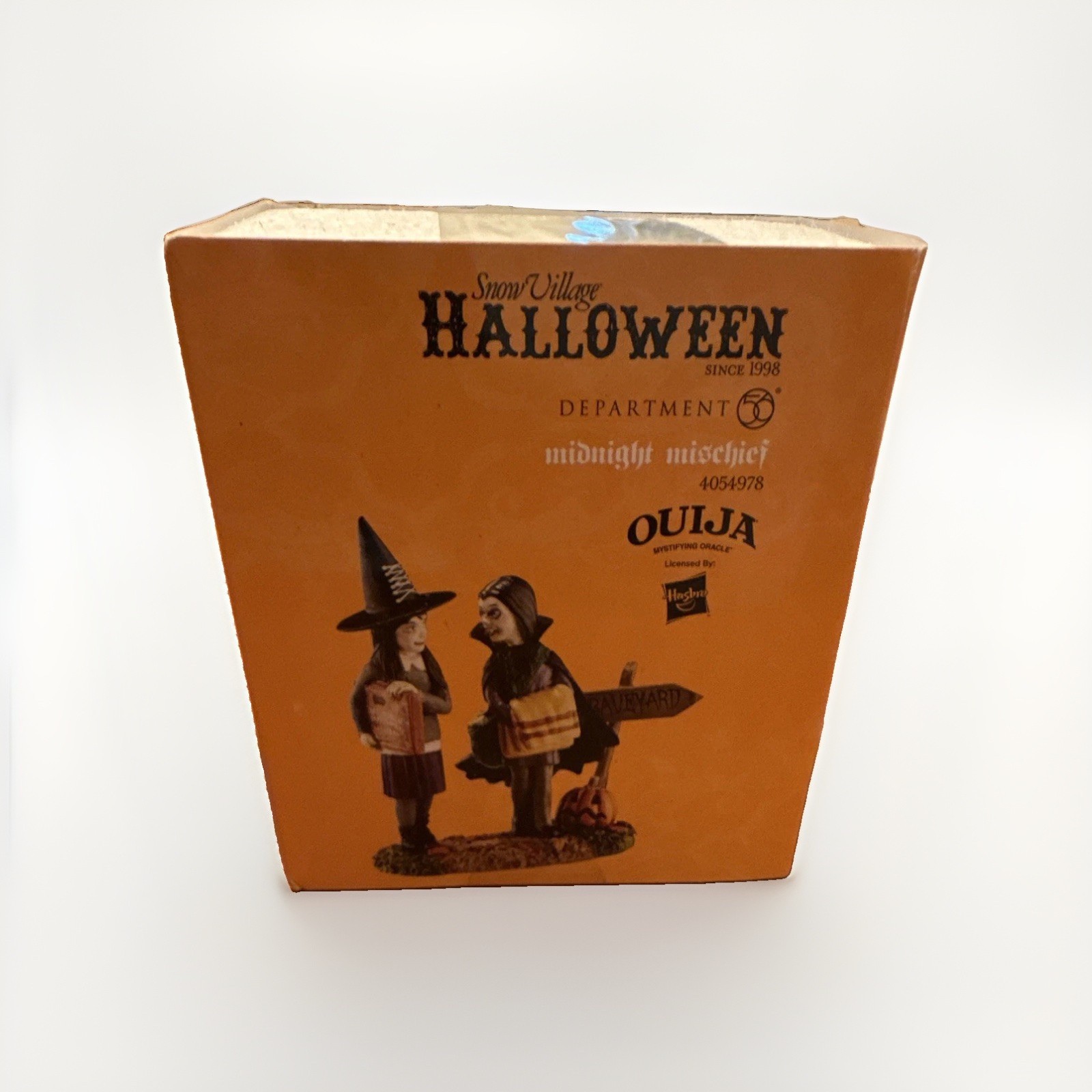 Dept 56 Snow Village Halloween Midnight Mischief #4054978 Ouija Rare NEW IN BOX