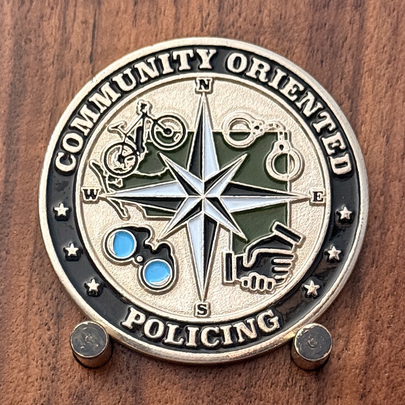 Manatee County SO COPS Community Oriented Policing Challenge Coin  1#50