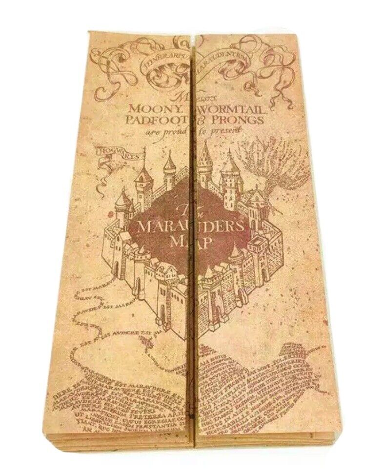 New Sealed Harry Potter Marauders Map US SELLER
