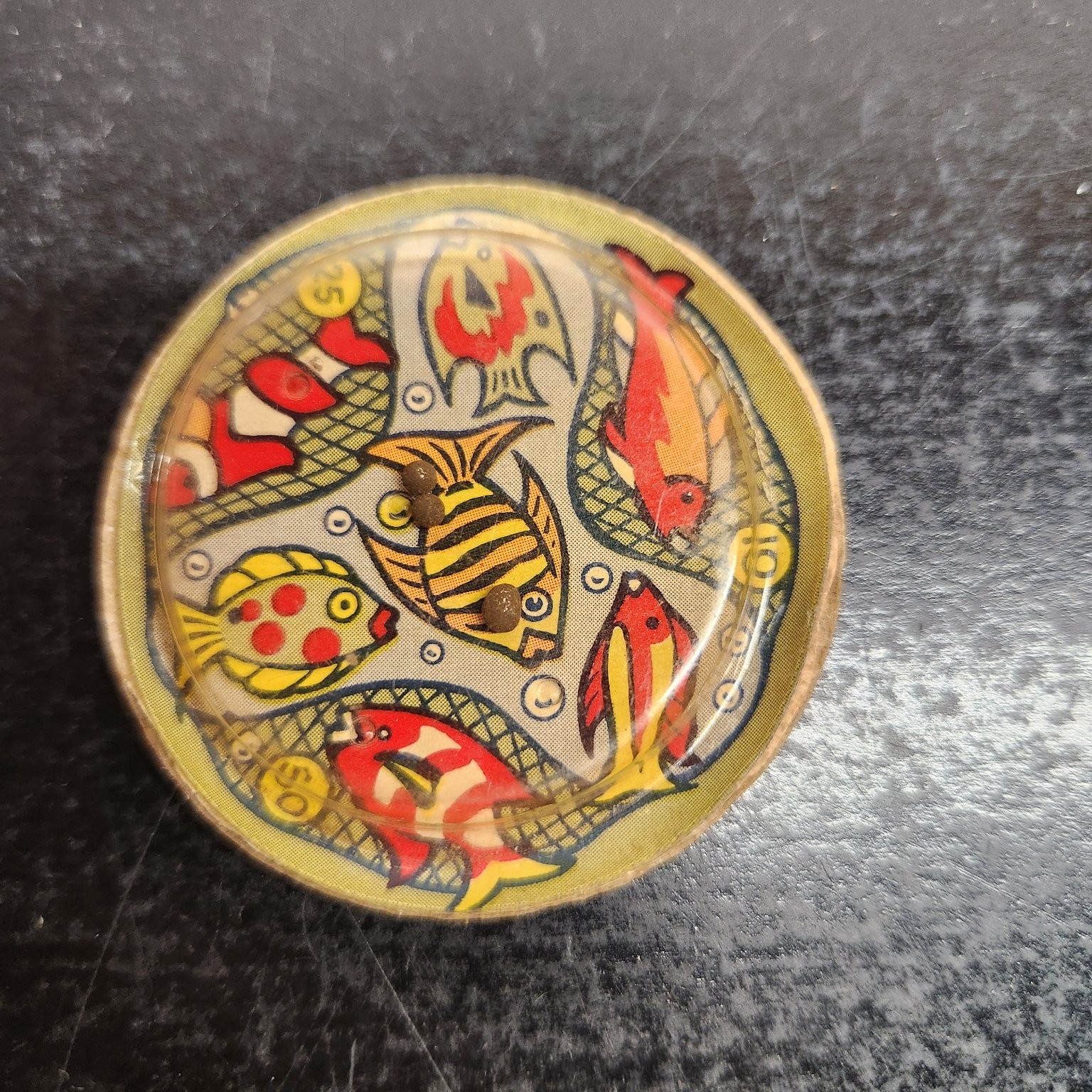 Vintage Milk Cap Fish Puzzle Game Vintage Milk Cap Fish Puzzle Game