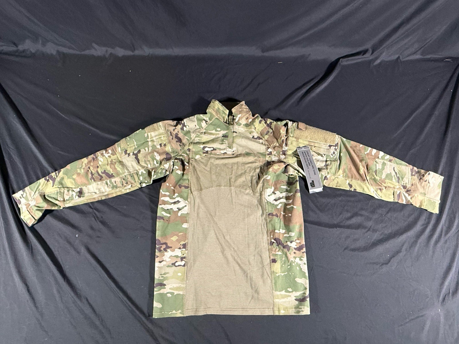 NEW Massif Army Multicam Advanced Combat Shirt  XLarge 1/4 Zip Flame Resistant
