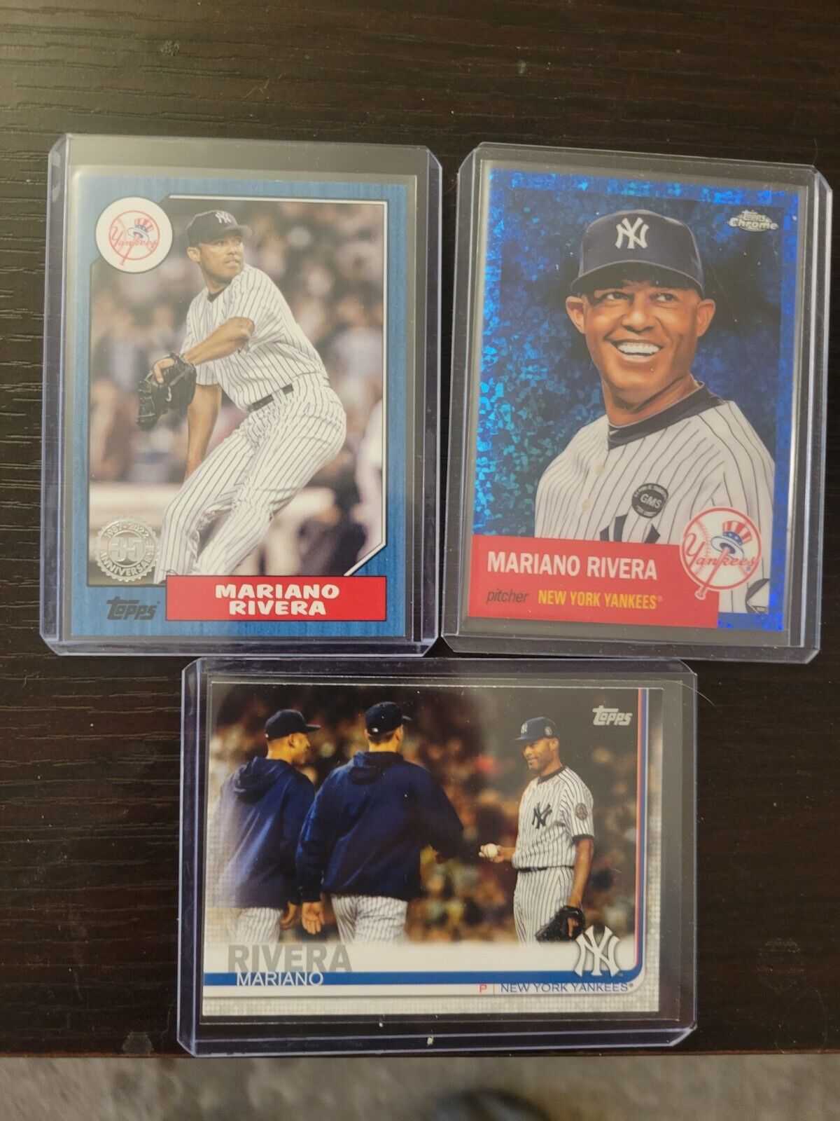 Mariano Rivera 3 Card Lot, Sp, #, Variation
