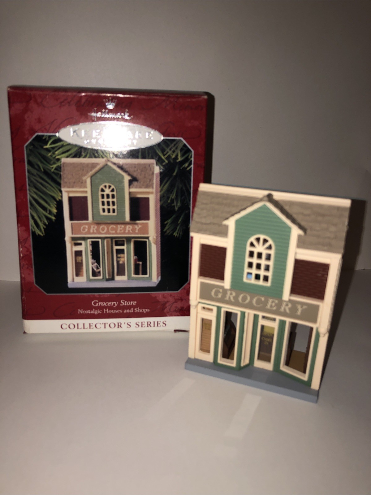 Vintage Hallmark Keepsake Ornament Grocery Store Nostalgia Houses And Shops 1998 Vintage Hallmark Keepsake Ornament Grocery Store Nostalgia Houses And Shops 1998