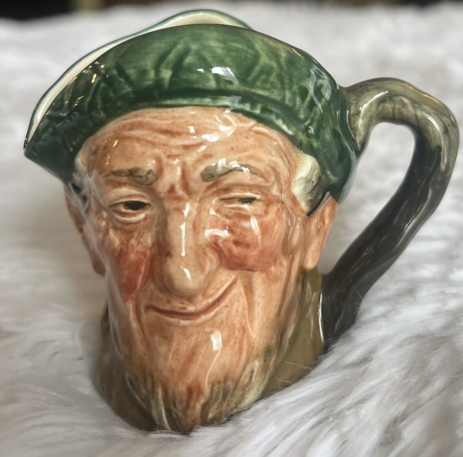 Vintage ROYAL DOULTON Miniature TOBY Character JUG~AULD MAC~Made in England~2.5\
