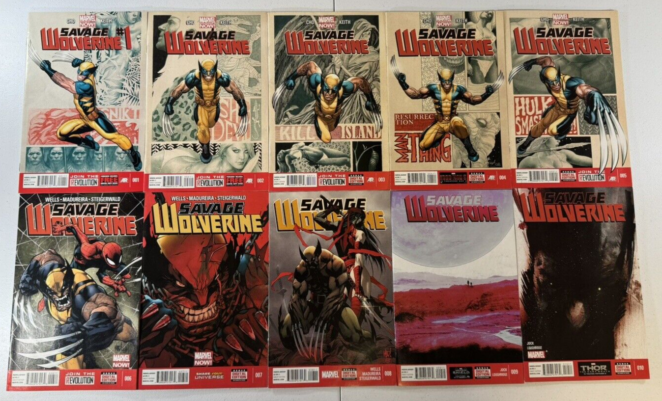 Savage Wolverine #1-23 Complete Run + In The Flesh #1 Lot of 24 NM-M 9.8