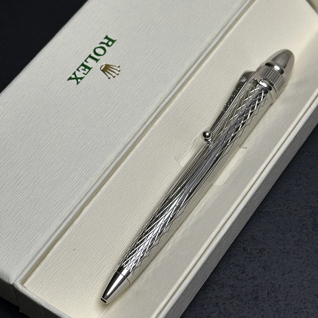Rolex Vintage Style Ballpoint Pen Palladium Finish  Exclusive VIP Gift