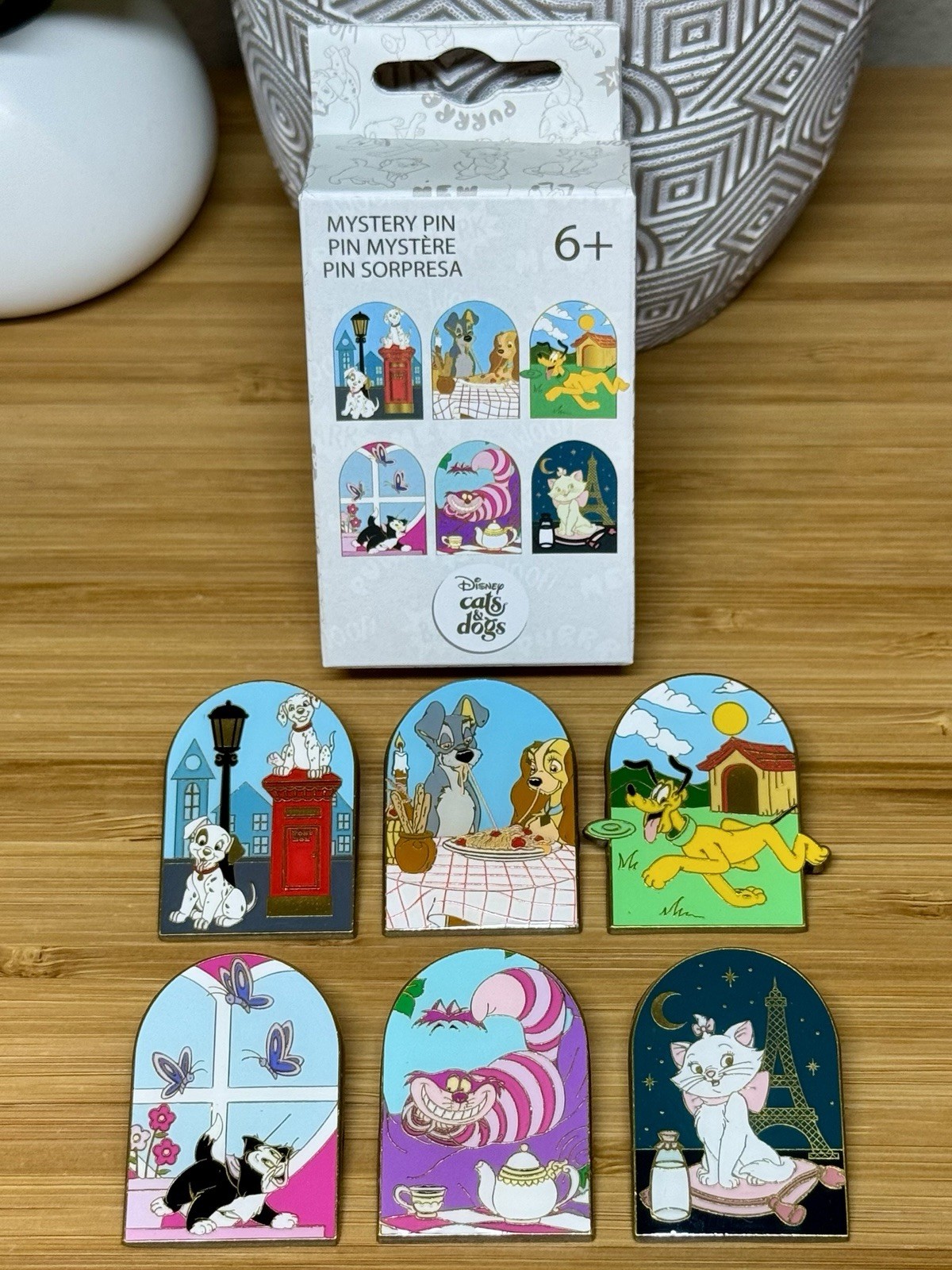 Loungefly Disney Cats & Dogs Scenes Blind Box Enamel Pin - You Choose Loungefly Disney Cats & Dogs Scenes Blind Box Enamel Pin - You Choose