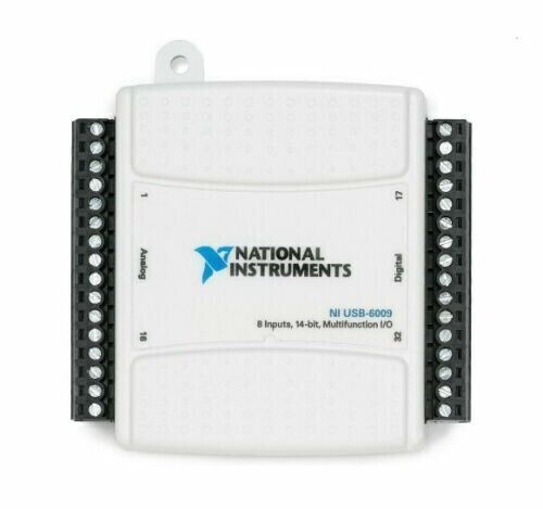 new National Instruments USB-6009 Data Acquisition Card, NI DAQ, Multifunction