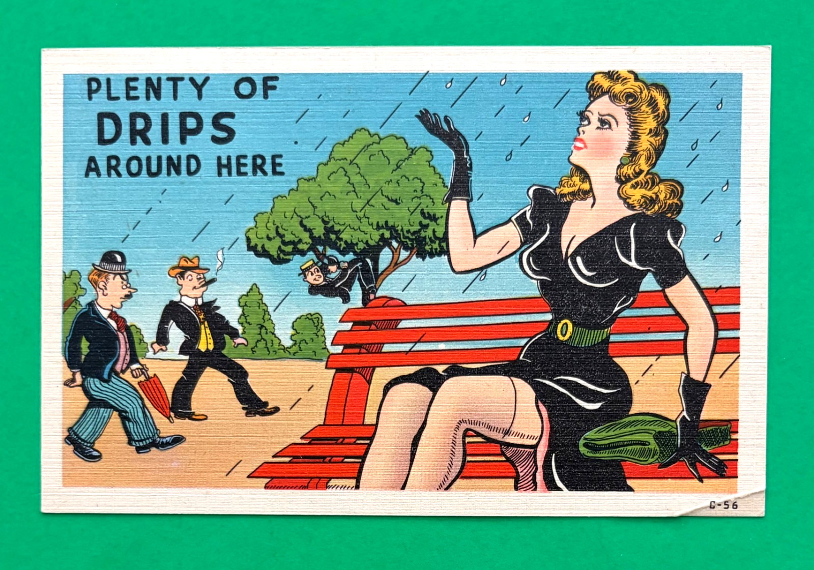 VINTAGE HUMOR / RISQUE COMIC POSTCARD VINTAGE HUMOR / RISQUE COMIC POSTCARD