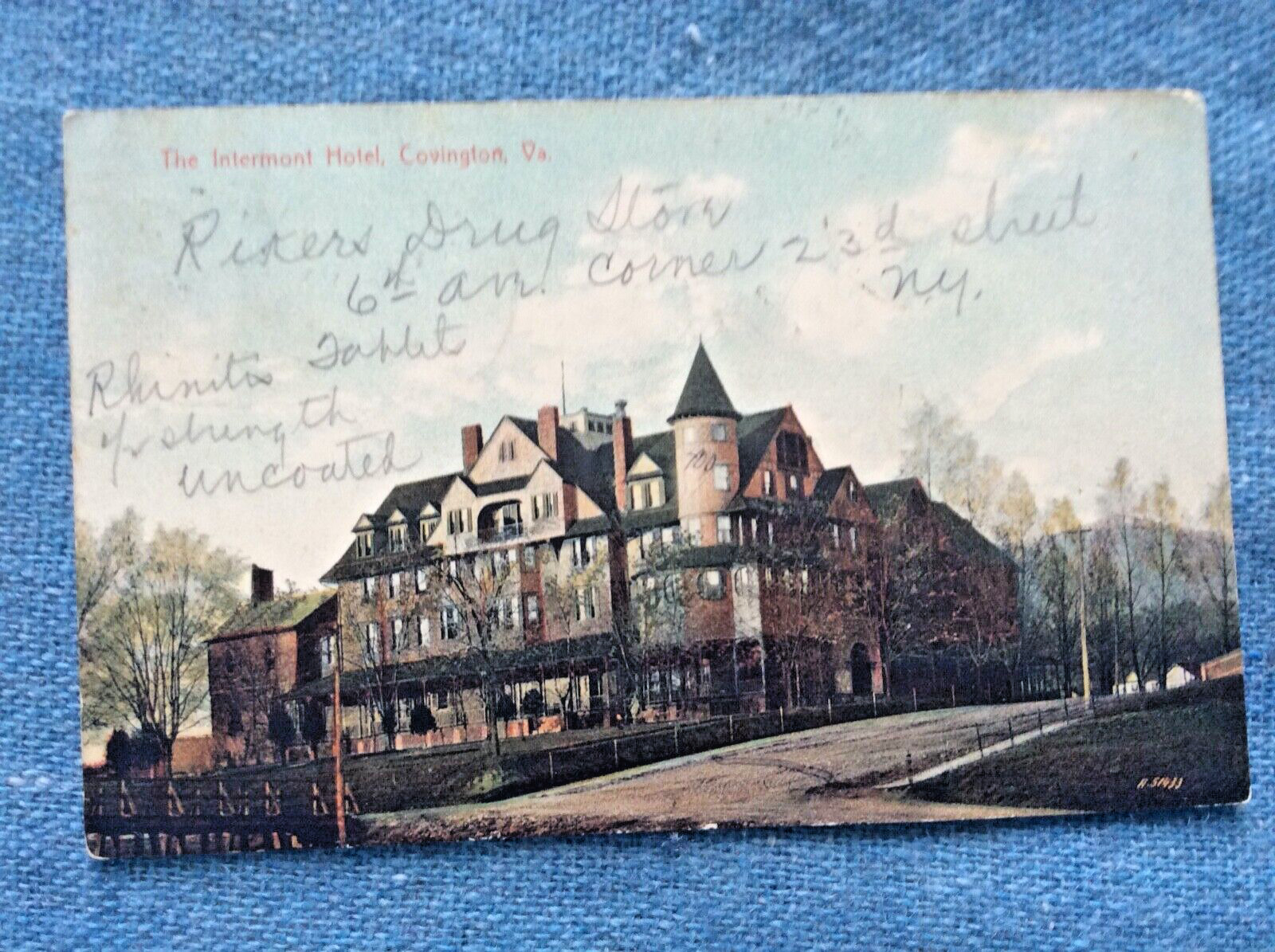 Vintage Intermont Hotel, Covington, Virginia; Tourism; Medical