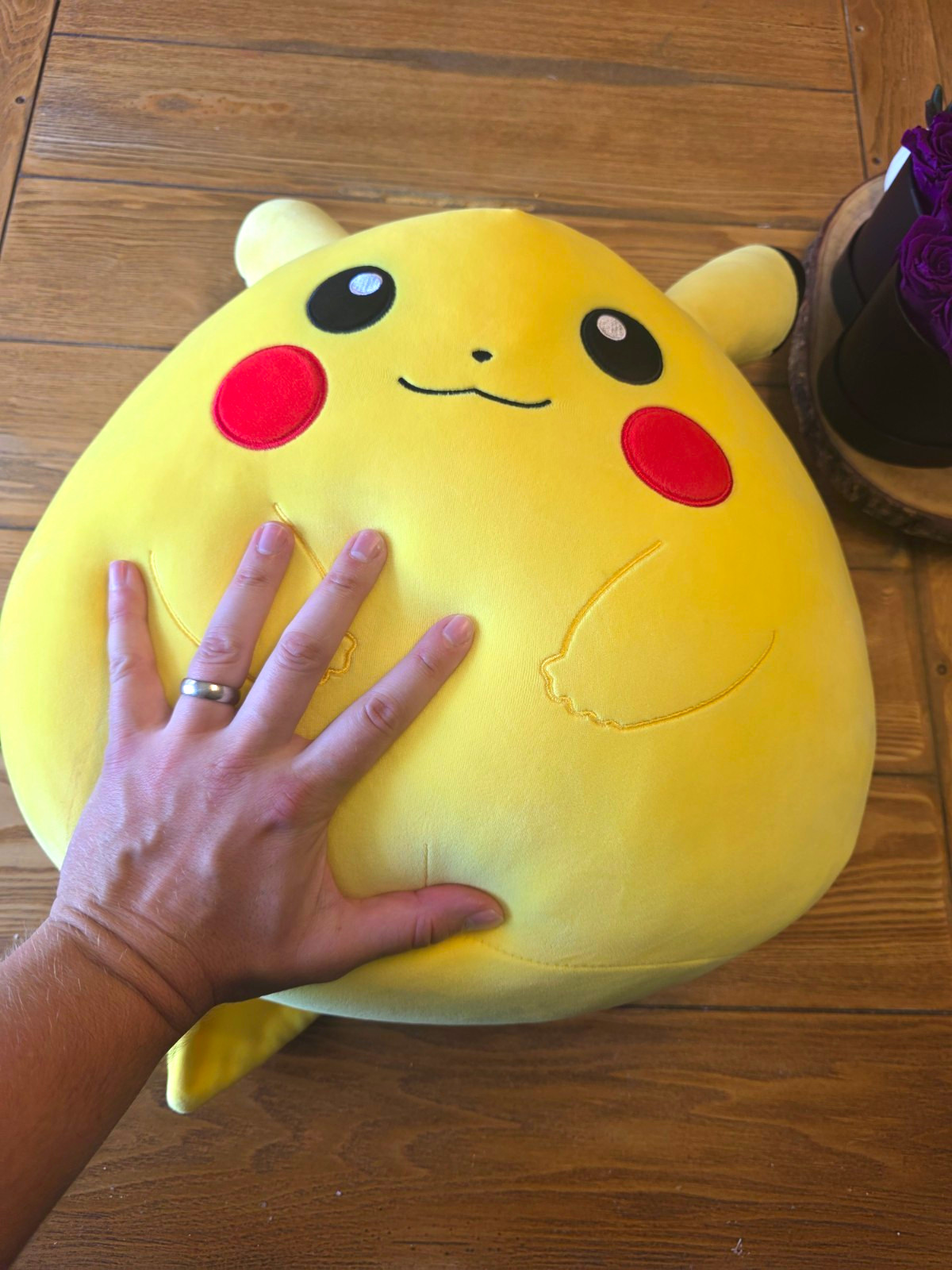 Squishmallows Pokémon Pikachu Plush Stuffed Animal Yellow Red Black Brown w/ Tag Squishmallows Pokémon Pikachu Plush Stuffed Animal Yellow Red Black Brown w/ Tag