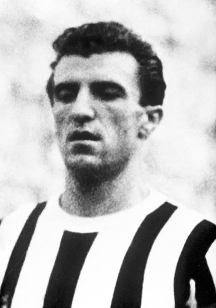 Italian Soccer Carlo Parola, Juventus and Italy Old Historic Photo