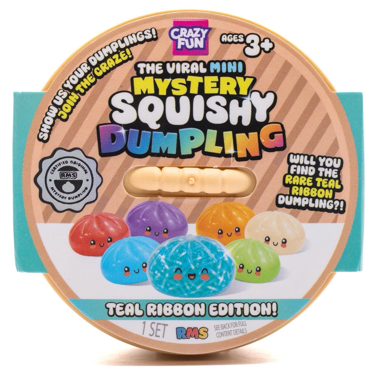 12x Sealed RMS Viral Mini Mystery Squishy Dumpling Teal Ribbon Edition 12x Sealed RMS Viral Mini Mystery Squishy Dumpling Teal Ribbon Edition